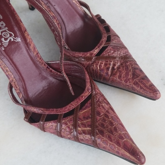 Carlos Santana pointy heels sz8 - Picture 3 of 5